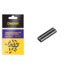 Delphin 1,2*2,6*8mm 20db, roppantó (krimpelő) cső horgászkiegészítő