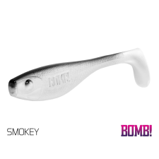 Delphin BOMB! Fatty gumihal, Smokey, 10cm, 5db csali