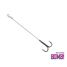 Delphin BOMB! Twisto RIGS Wolfram / 3db horgászkiegészítő