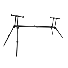 Delphin CRABER MAXI Rod-Pod bottartó állvány, fekete horgászkiegészítő