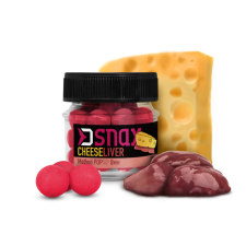 Delphin D SNAX POP csali 12mm/20g - Sajt - máj csali