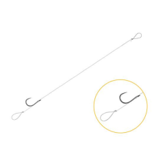  Delphin FLR Loop 6db, 8cm #8 SM feeder kötött horog horog