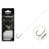 Delphin Fluoro Sting Feeder Rig / 10db - 8cm/0,22mm/Turner #8