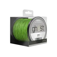 Delphin GHOST 8+1 zöld 0,16mm 8,2kg 6000m fonott zsinór horgászzsinór