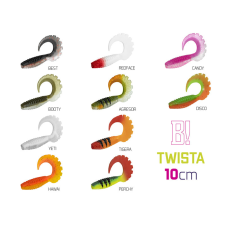 Delphin Gumihal Delphin TWISTA UVs / 5db 10cm/BOOTY csali
