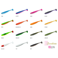 Delphin Gumihal Delphin ZANDERA UVs / 5db 10cm/DISCO csali