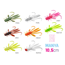 Delphin MANYA UVs nimfa / 5db 10.5cm/NEON csali