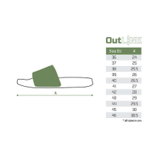 Delphin OutLINE CARP papucs 37 férfi papucs
