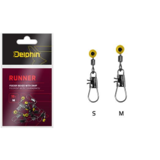  Delphin RUNNER 10db M forgókapocs horgászkiegészítő