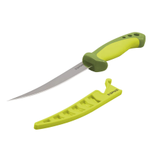 Delphin SPIKE filéző kés tokkal, rozsdamentes acél, 290mm horgászkés