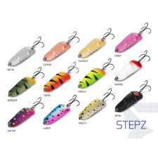 Delphin STEPZ StripSCALE támolygó kanál - 10g TIGERA Hook #2 csali