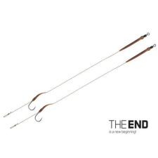  Delphin The End Boilie 20cm/25lbs/#4 2db horgos előke horog