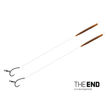 Delphin THE END D-Rig kötött horog / 2db 20 cm / 17lbs / #4 horog