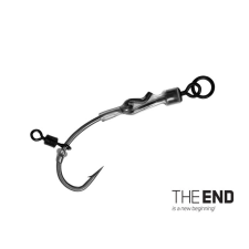 Delphin THE END Ronnie Rig szerelék #8 / 4db mér.4 horgászkiegészítő