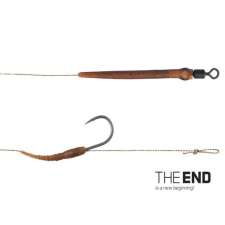  Delphin THE END Skin rig kötött horog 2db 20cm 25lbs 08 horog