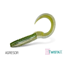 Delphin TwistaX Eeltail UVs 5db 6cm AGRESOR gumihal csali
