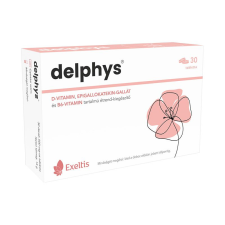 DELPHYS D-VITAMIN EGCG +B6-VITAMIN ÉTREND-KIEGÉSZÍTŐ TABLETTA 30X vitamin és táplálékkiegészítő