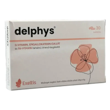 Delphys D-vitamin, epigallokatekin-gallát és B6-vitamin tabletta 30db vitamin és táplálékkiegészítő