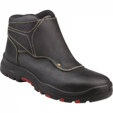 Delta Bakancs Cobra4 S3 HRO HI SRC bőr hegesztő PU/gumi nitril talp black 40