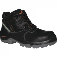 Delta Bakancs Phoenix S3 SRC bőr kétrétegű PU talp black 45 munkavédelmi cipő