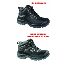 Delta Bakancs Pigmentált kruponbőr kétrétegű PU talp S1P black 39