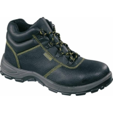 Delta Bakancs Pigmentált kruponbőr kétrétegű PU talp S1P black 41