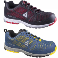 Delta Cipő Delta Sport S1P SRC kompozit orrmerevítő black/red 41 munkavédelmi cipő