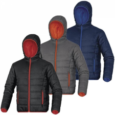 Delta Kabát Doon cipzáras grey/orange XL munkaruha