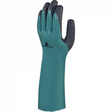 Delta Kesztyű Chemsafe nitril mártott dupla mártás green/black 8
