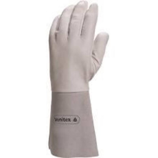 Delta Kesztyű hegesztő színbáránybőr hasíték marhabőr mandzsetta 15cm grey 10