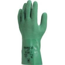 Delta Kesztyű Jersey alapra mártott pamut/latex green 8,5 védőkesztyű