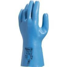 Delta Kesztyű Venizette Jersey alapra mártott pamut/latex blue 9,5