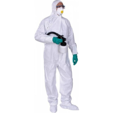 Delta Overál kapucnival white XL