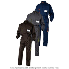 Delta Overál Panostyle (65%polieszter 35%pamut) navy/orange 3XL