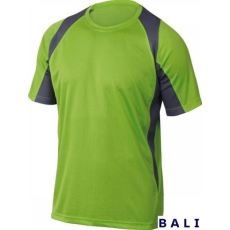 Delta Póló Bicolor sport és szabadidő lélegző könnyű green/grey XL