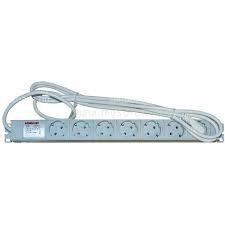 Delta Rackbe szerelhető Elosztó 7 Dugalj  (KONTASET7) kábel és adapter