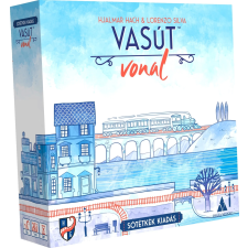 Delta Vision Vasútvonal társasjáték - sötétkék kiadás társasjáték