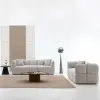  Delusso Splendore 2 részes kanapé szett Szürke