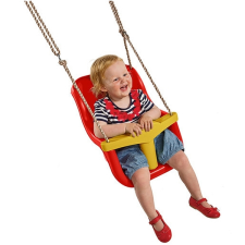  DeLux biztonsági bébihinta piros-sárga hinta