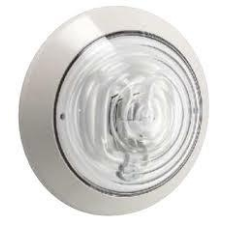 DELUX Gaby lámpatest E-27 60W IP54 átlátszó kültéri világítás
