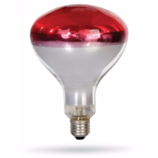 DELUX Infra 230V/150W rubin R125 E27 deLux DEL1001 villanyszerelés