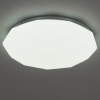 DELUX LED mennyezeti lámpa 4000K, 18W, 1300lm, 330mm, gyémánt forma, csillogó búra, - Jazzy deLux DEL1612