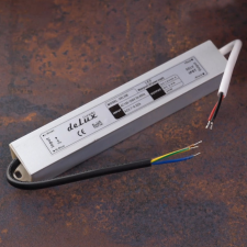DELUX LED tápegység 30W 12V 2,5A IP67 SELV DEL358 villanyszerelés