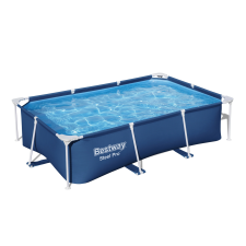 DeluxeJr Steel Pro Állványos Medence 259x170x61 BESTWAY kertbe medence