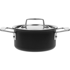 Demeyere BLACK 5 Low pot with lid 1.5 ltr edény