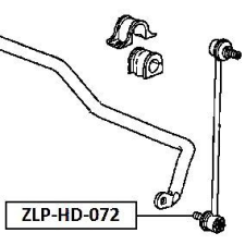 DENCKERMANN stabilizátor rúd gömbfej első tengely kétoldali autóalkatrész