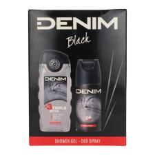 Denim Set Black Deo 150ml+Tusfürdő 250ml kozmetikai ajándékcsomag