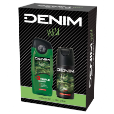 Denim Wild ajándékcsomag (deo spray 150 ml + tusfürdő 250ml) tusfürdők