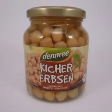 Dennree bio csicseriborsó 370 ml alapvető élelmiszer