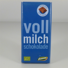  Dennree bio tejcsokoládé 100 g csokoládé és édesség